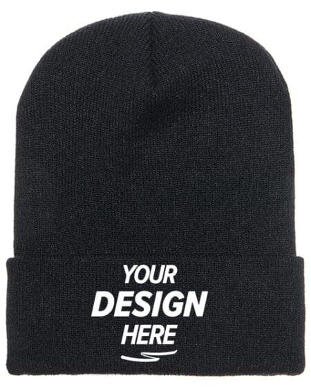 Custom Premium Knit Beanie With Cuff