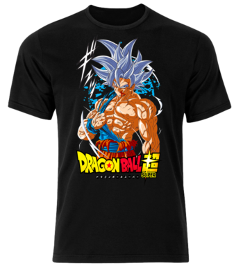 Dragon Ball Z Men's Super Sayian Goku Jumbo Print Japanese Anime Tee T-Shirt