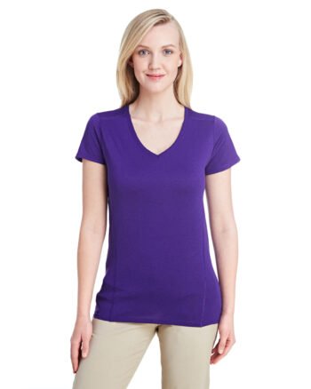 Gildan G47V Ladies' Performance® Ladies' 4.7 oz. V-Neck Tech T-Shirt