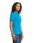 Softstyle Womens Pique Polo
