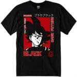 Anime Power Black Portait T-shirt